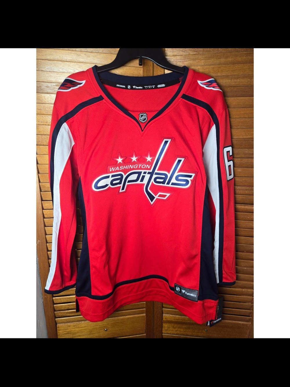 Washington Capitals Womens Fanatics Breakaway Miroshnichenko Jersey Large